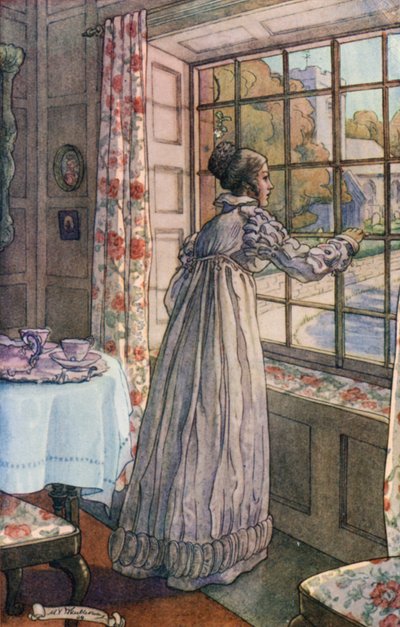 Illustration for Silas Marner by Mary V. Wheelhouse